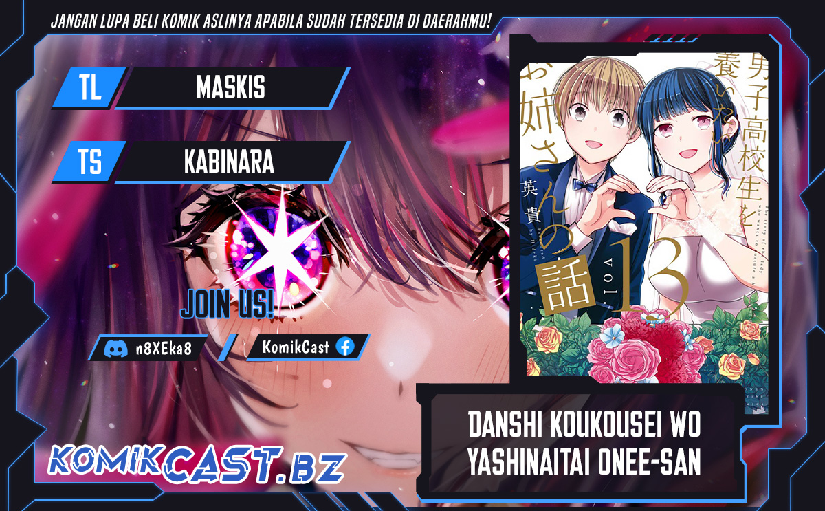 Danshi Koukousei wo Yashinaitai Onee-san no Hanashi Chapter 302 Bahasa Indonesia